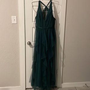 Vera Wang white collection bridesmaid dress